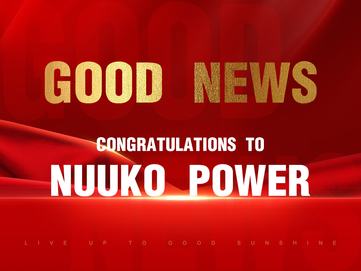 Félicitations à NUUKO POWER pour avoir remporté le classement des 10 meilleures entreprises de commerce électronique transfrontalier dans la province d'Anhui